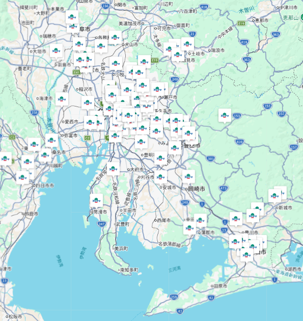 ドラッグスギヤマ一覧